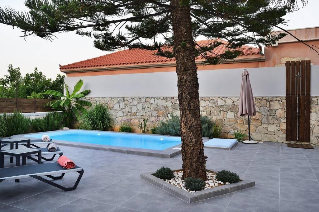 Villa Christini A Luxury Villa With Amazing Views Dzidzifész Kültér fotó
